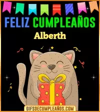 GIF Feliz Cumpleaños Alberth